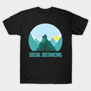 Vertical Social Distancing T-Shirt